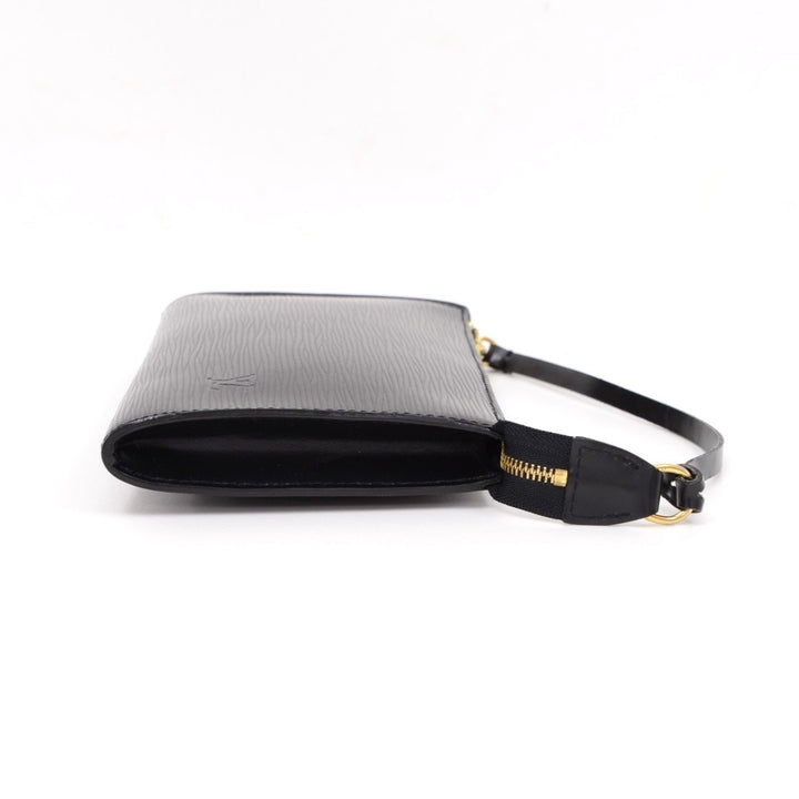 epi leather pochette accessoires evening bag