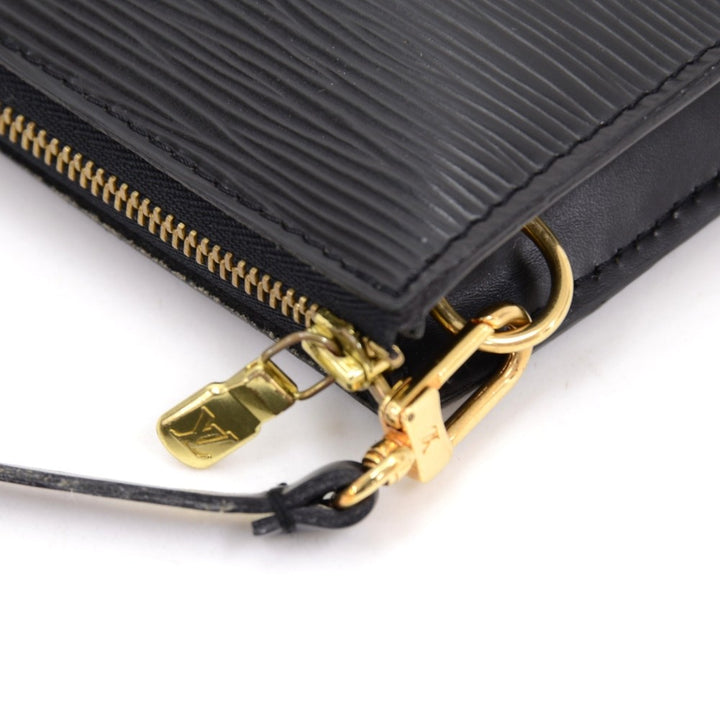 epi leather pochette accessoires evening bag