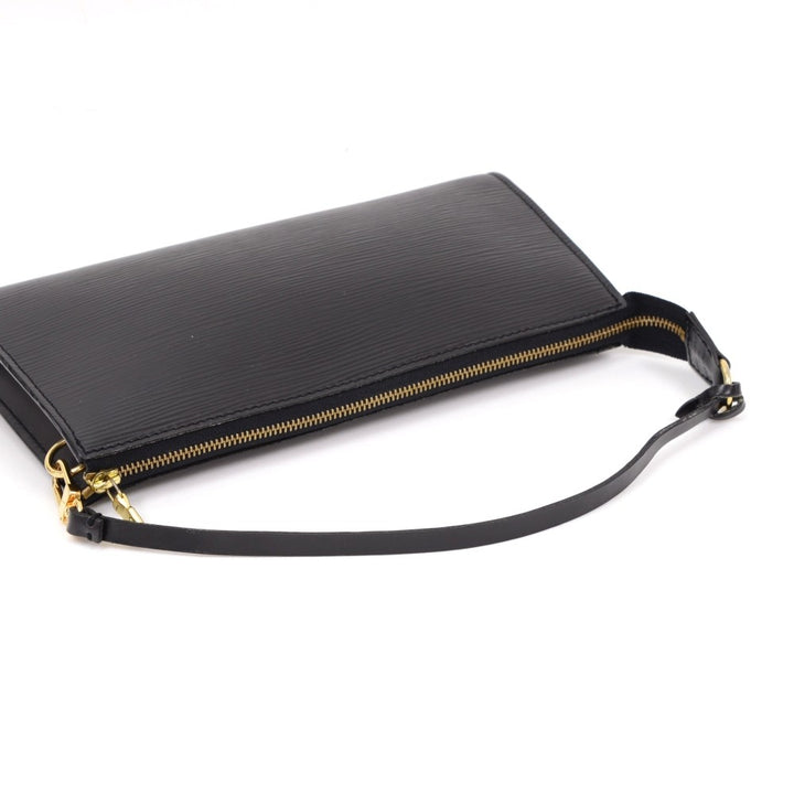 epi leather pochette accessoires evening bag