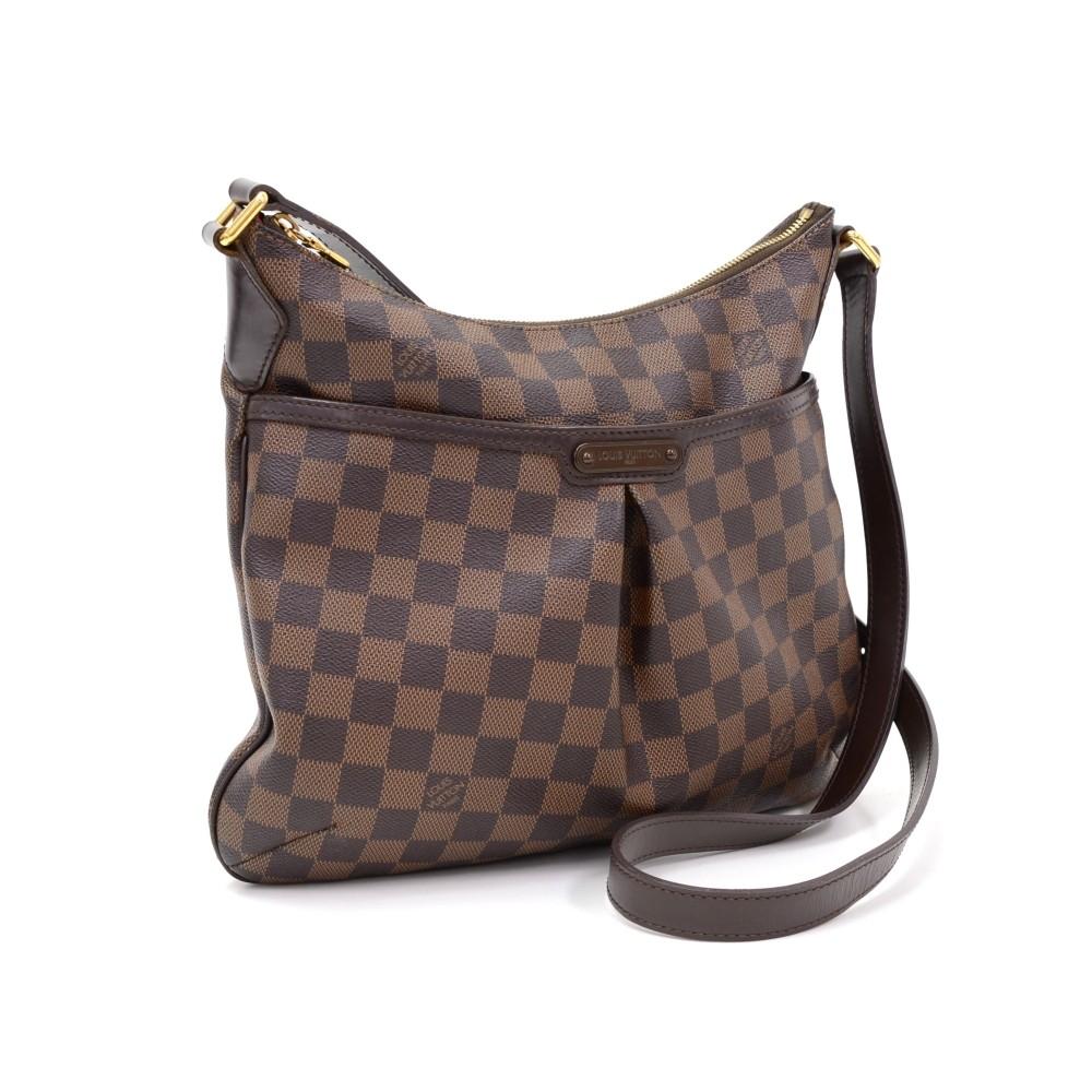bloomsbury pm damier ebene canvas bag