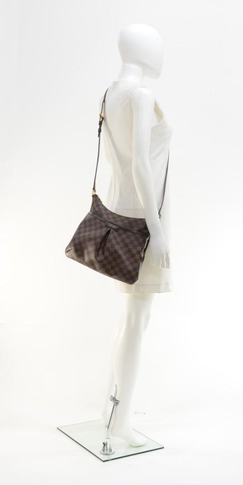 bloomsbury pm damier ebene canvas bag