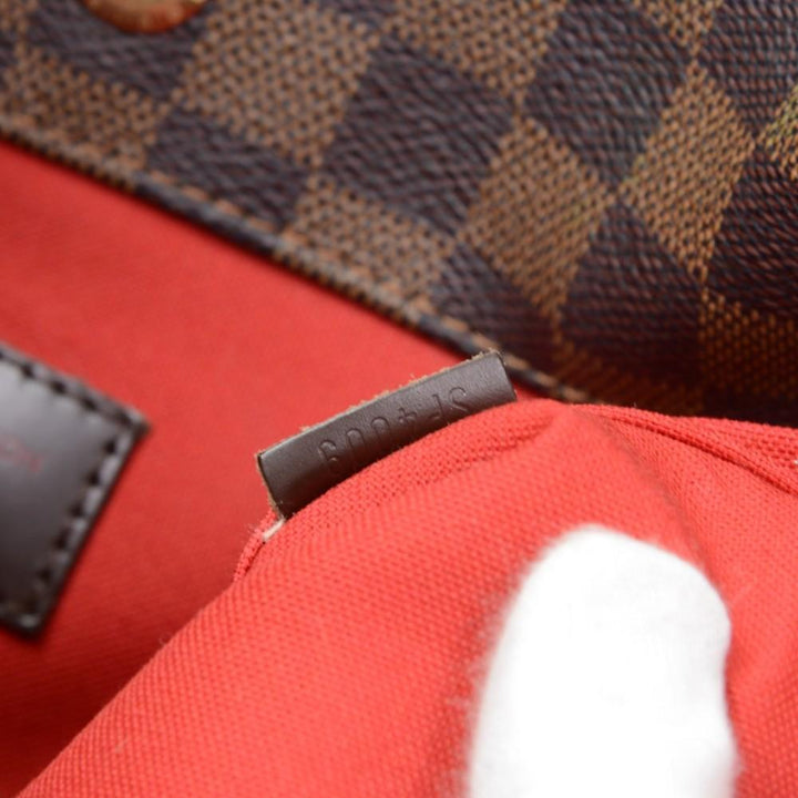 bloomsbury pm damier ebene canvas bag