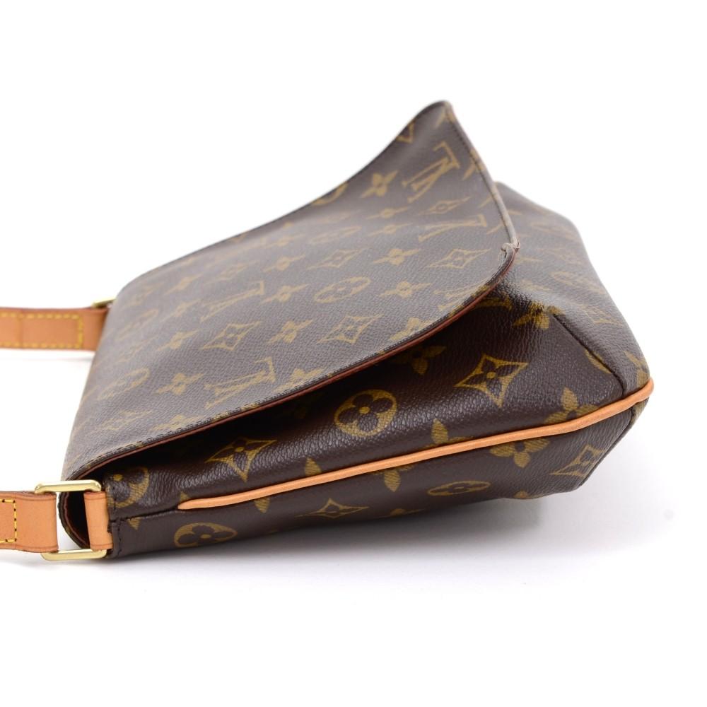 musette tango monogram canvas shoulder bag