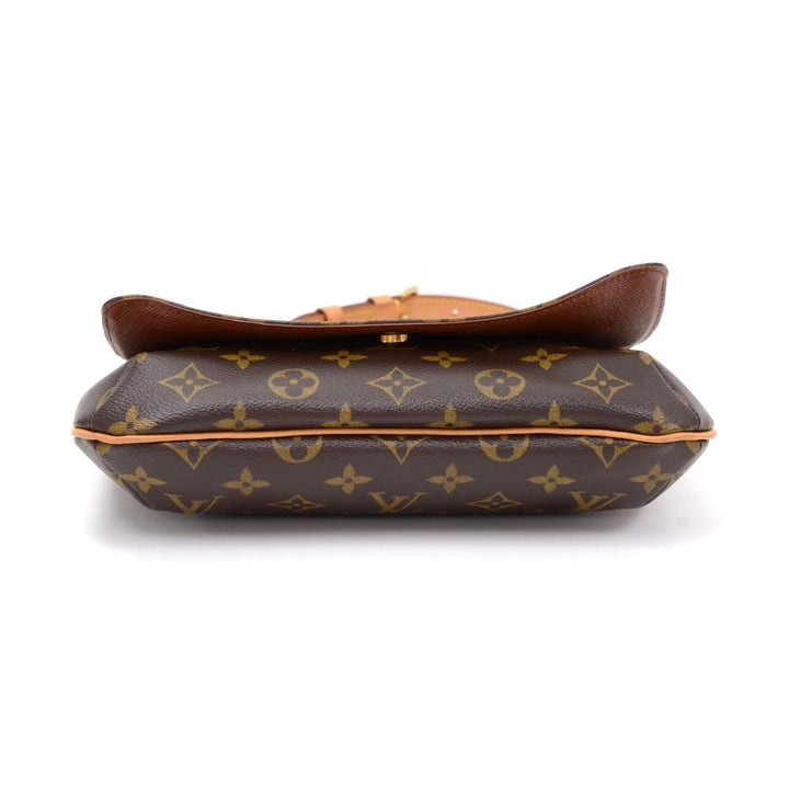 musette tango monogram canvas shoulder bag