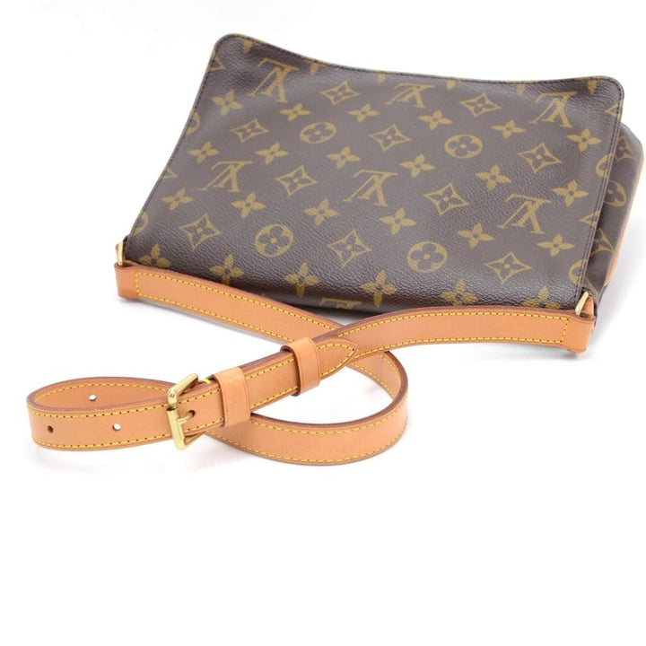 musette tango monogram canvas shoulder bag
