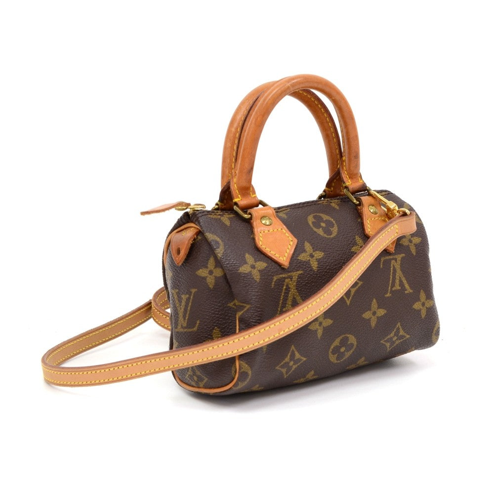 mini speedy handbag with strap