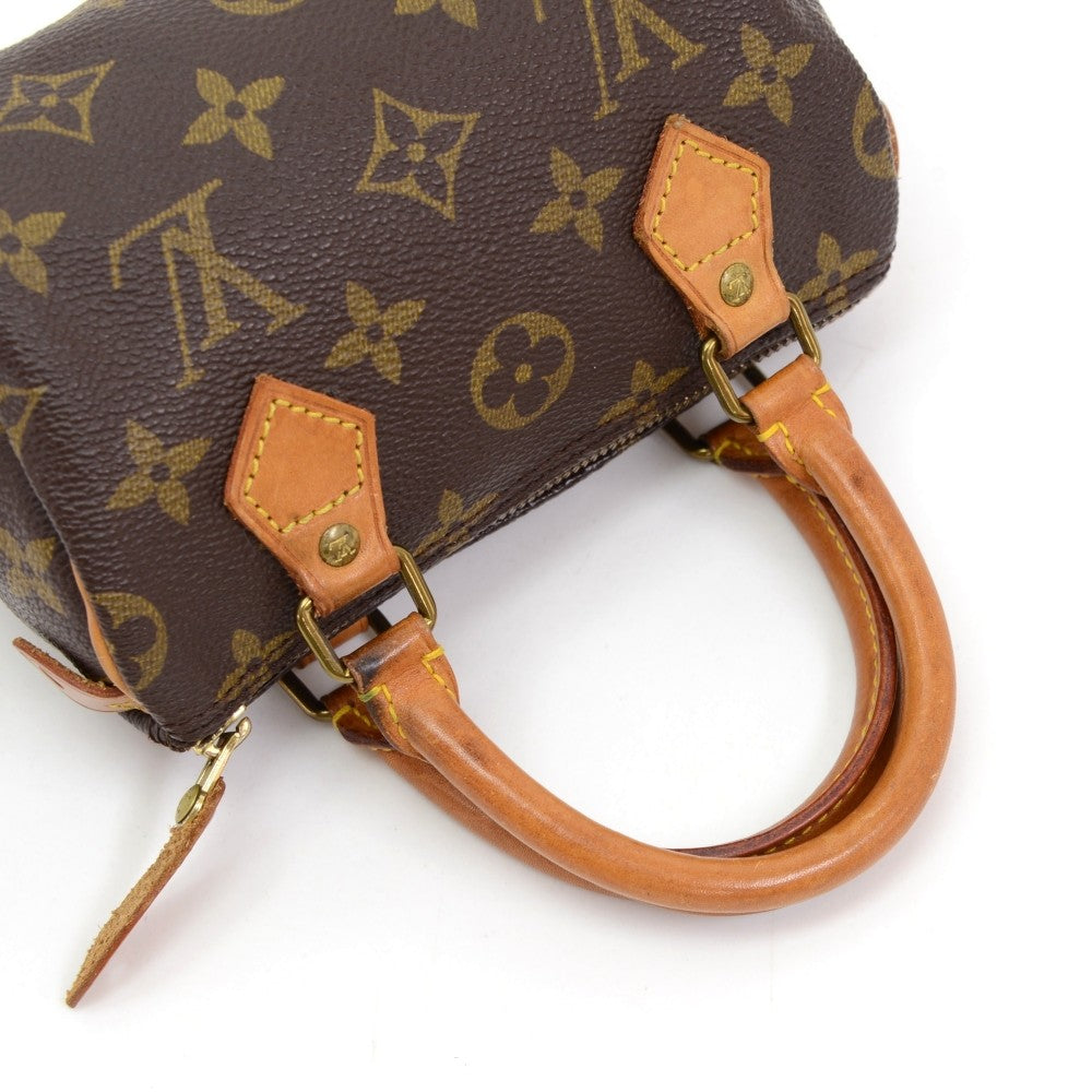 mini speedy handbag with strap