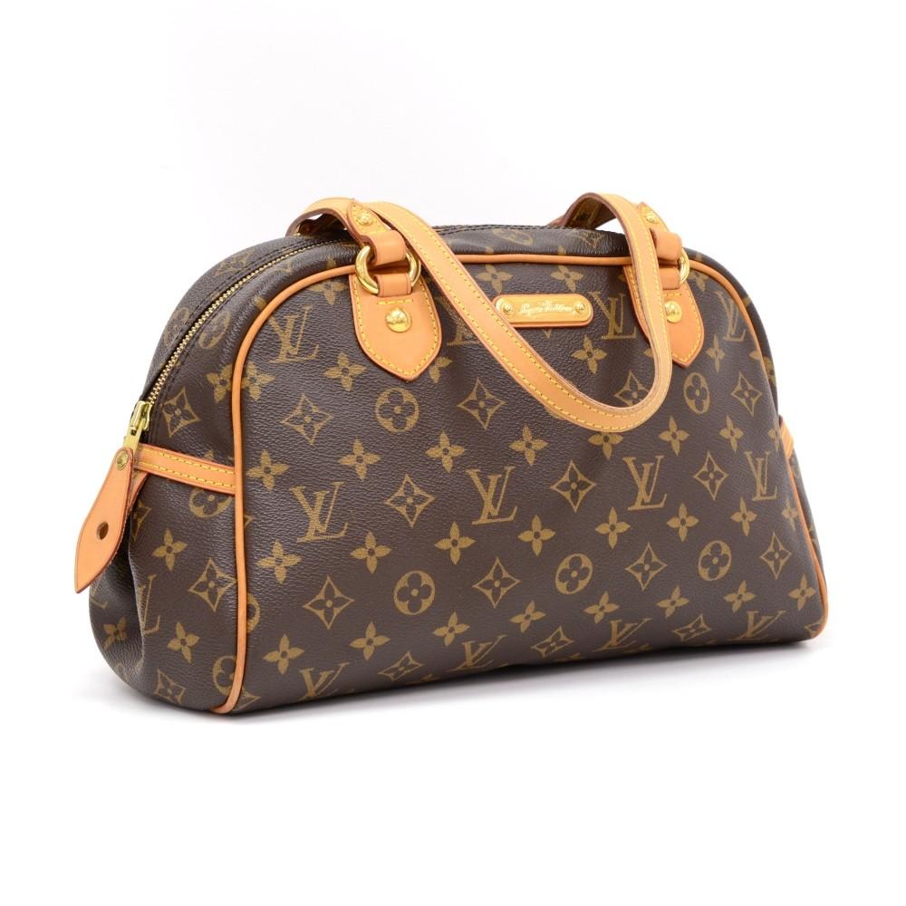 montorgueil pm monogram canvas bag