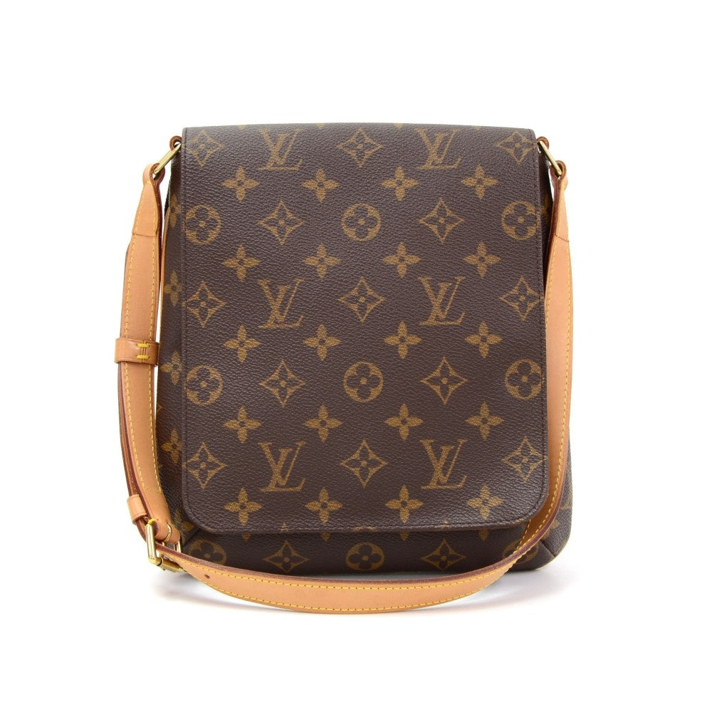 musette salsa monogram canvas shoulder bag