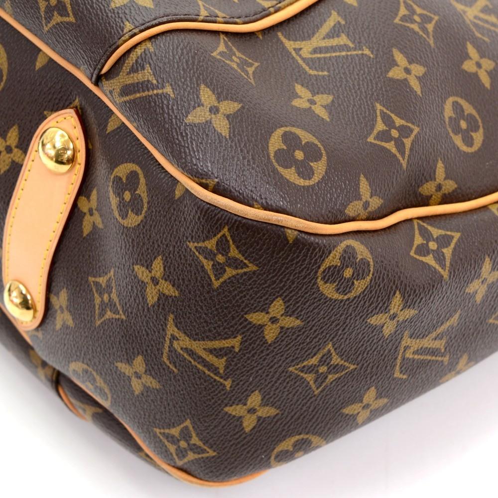 galliera pm monogram canvas bag