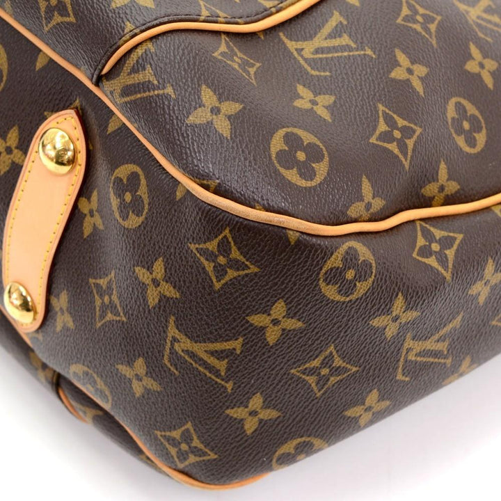 galliera pm monogram canvas bag