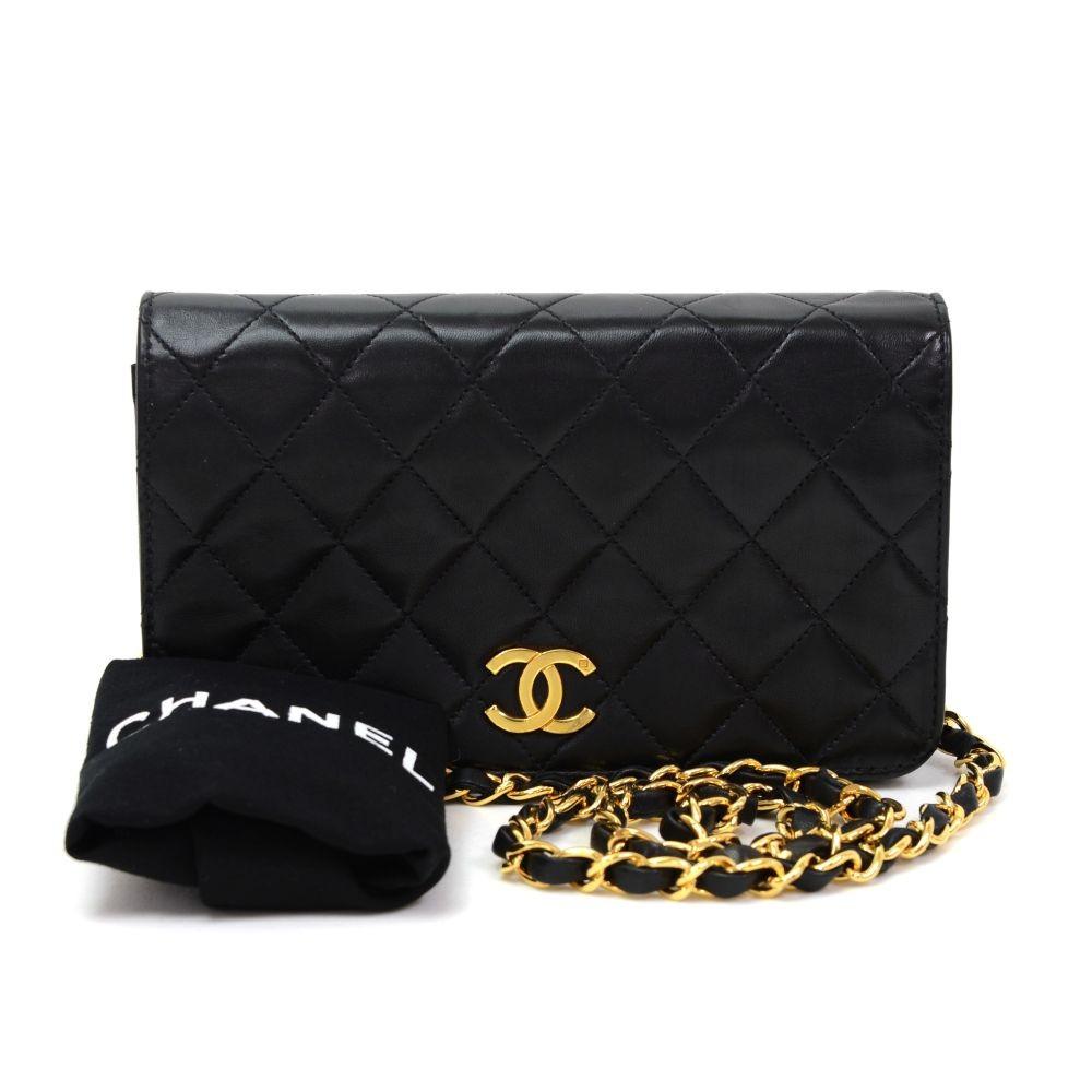 mini quilted leather shoulder bag