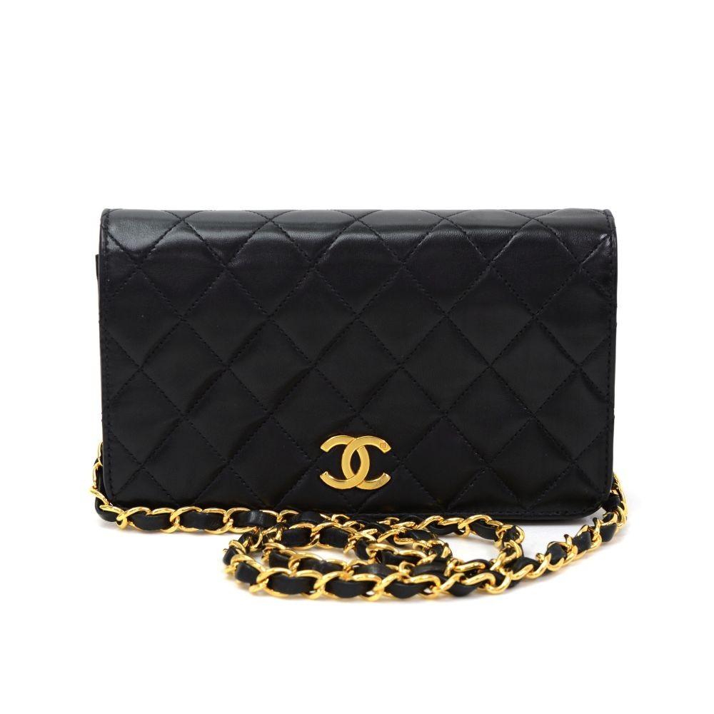 mini quilted leather shoulder bag