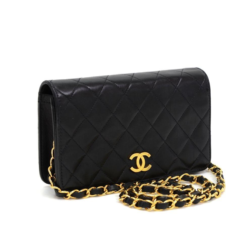 mini quilted leather shoulder bag