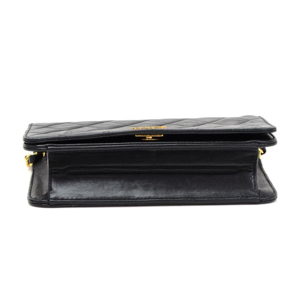 mini quilted leather shoulder bag