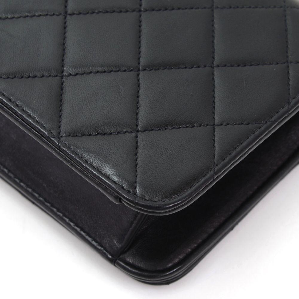 mini quilted leather shoulder bag