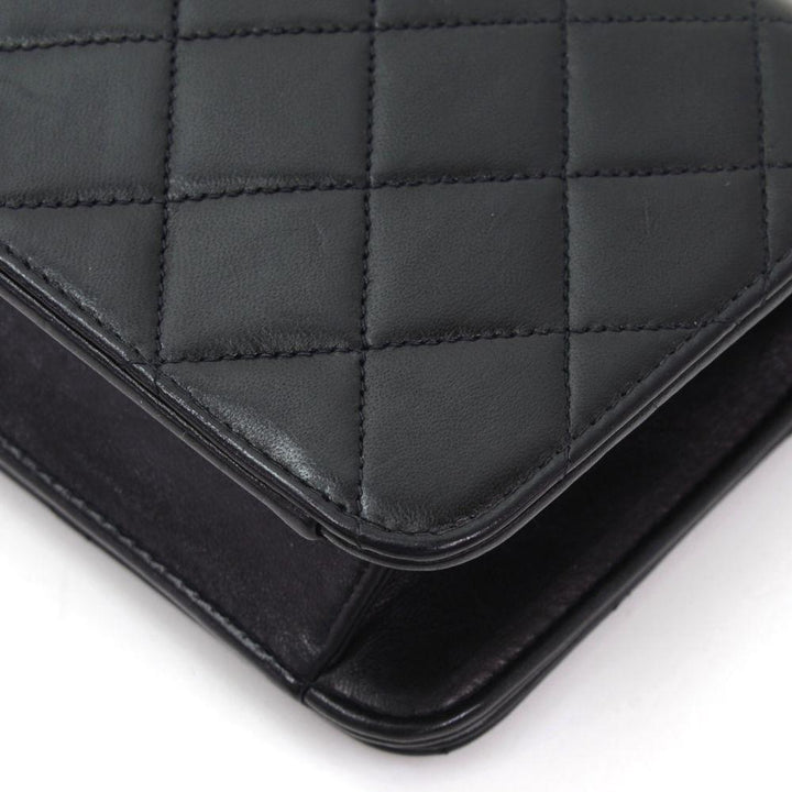 mini quilted leather shoulder bag