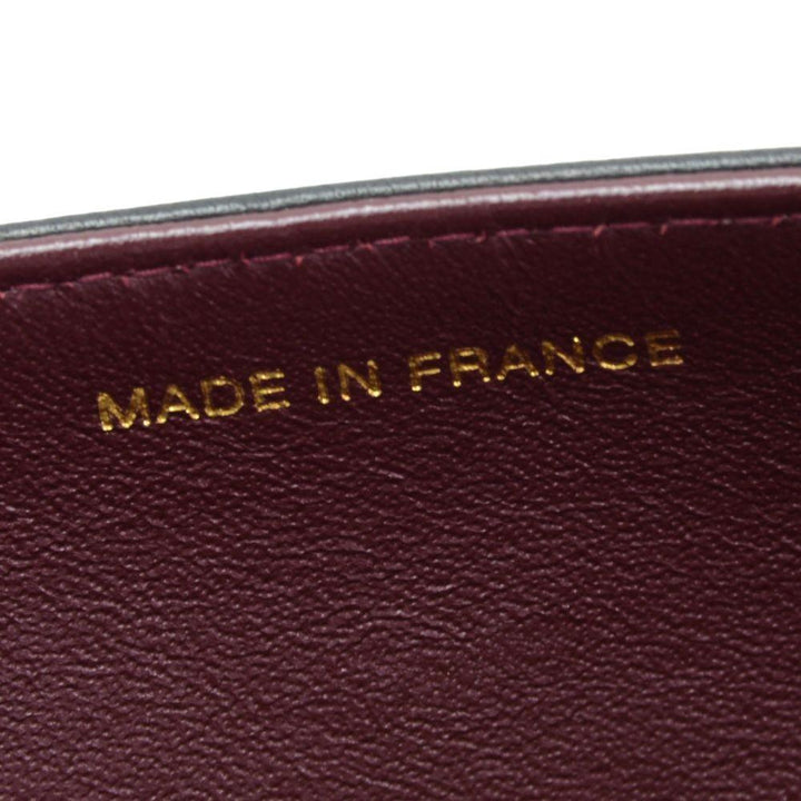 mini quilted leather shoulder bag
