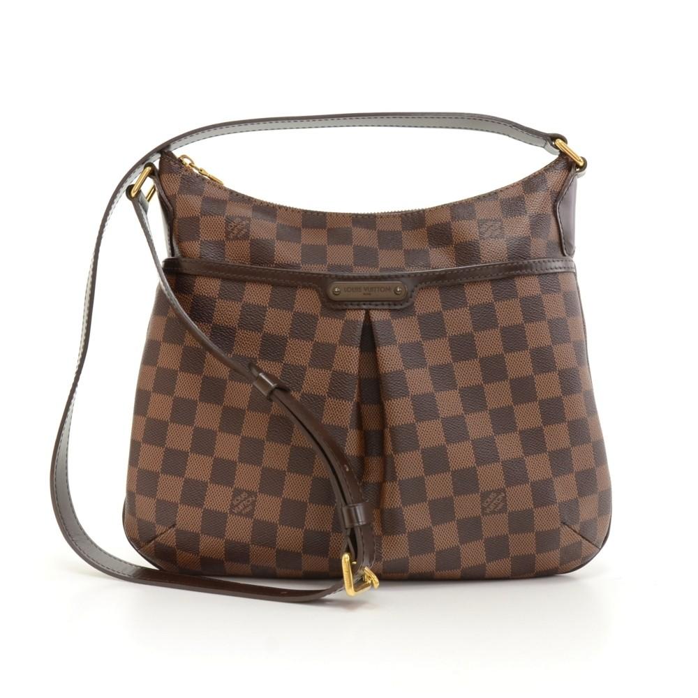 bloomsbury pm damier ebene canvas bag