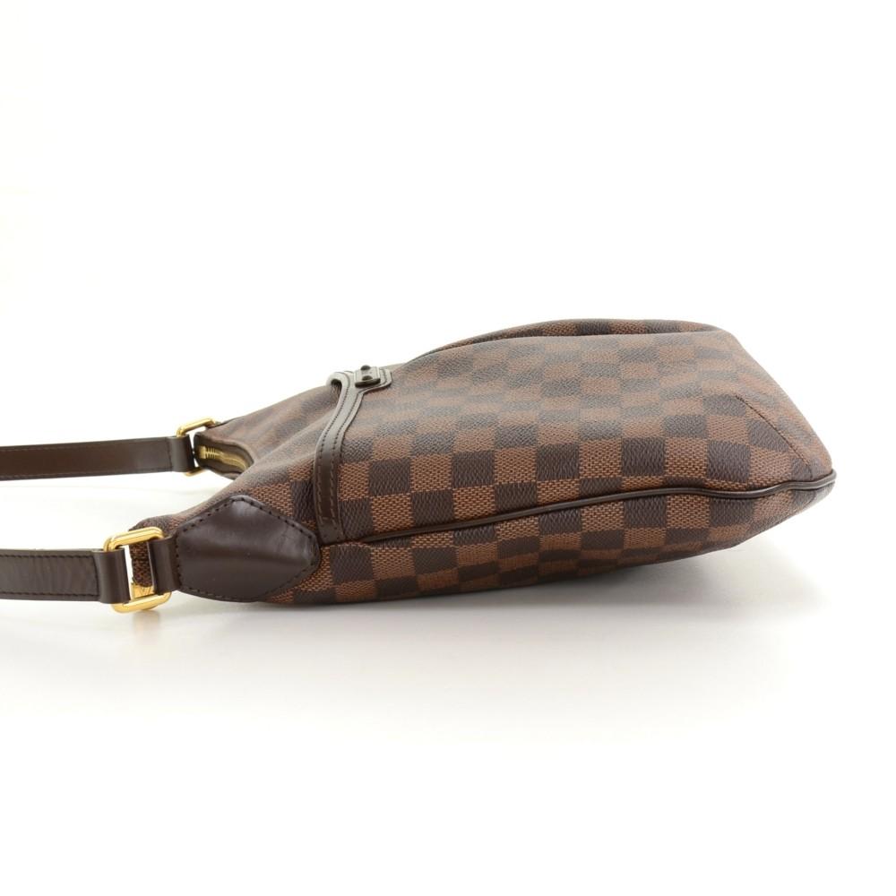 bloomsbury pm damier ebene canvas bag