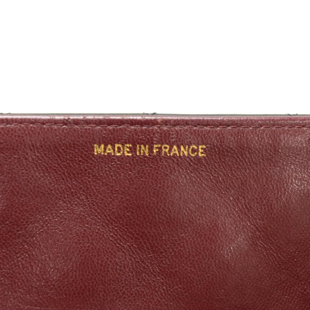 13" maxi quilted lambskin leather shoulder bag