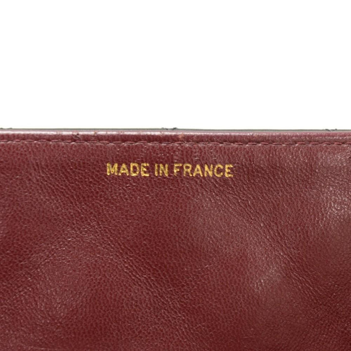 13" maxi quilted lambskin leather shoulder bag