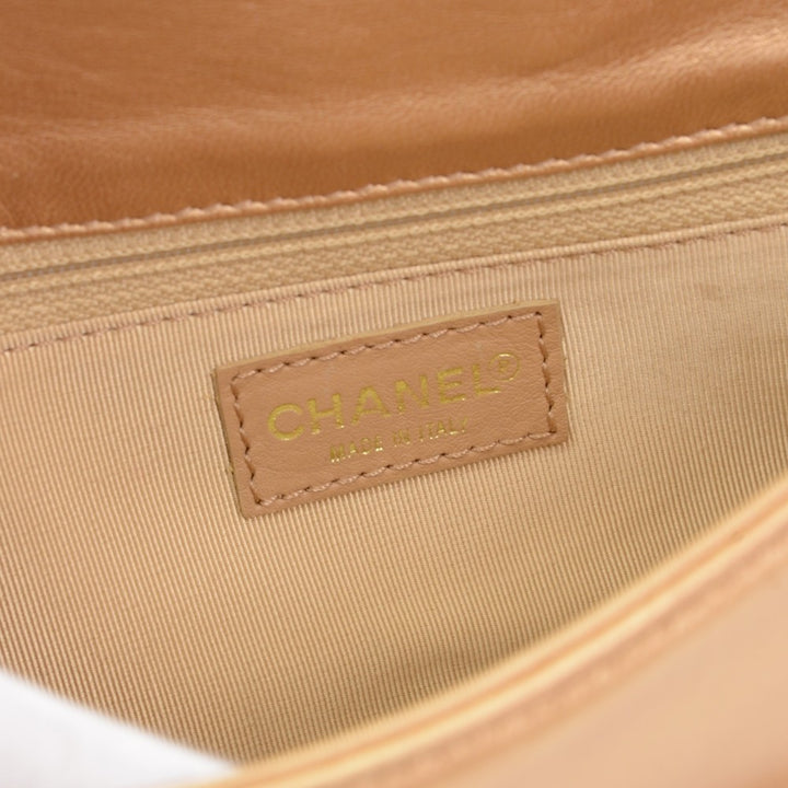 square stitch leather bag