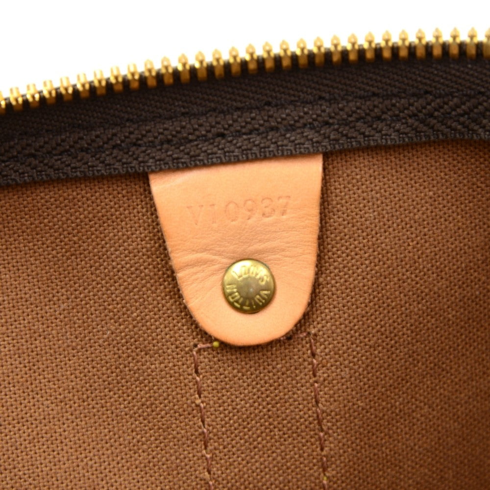 monogram canvas keepall 55 bandouliere duffel bag with strap