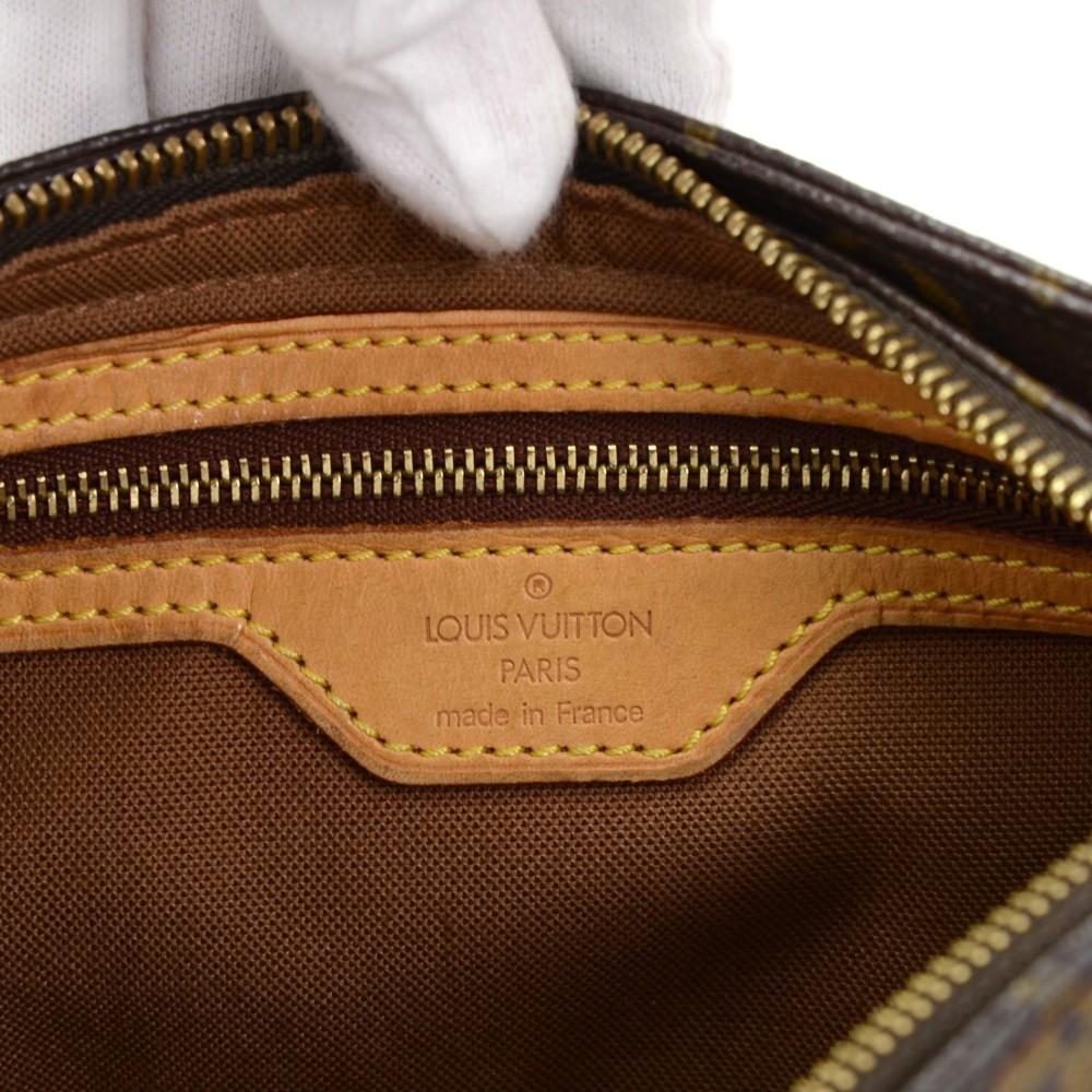 monogram canvas trotteur shoulder bag