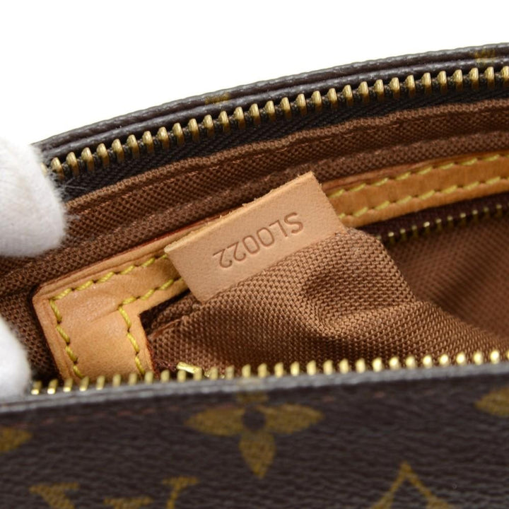monogram canvas trotteur shoulder bag