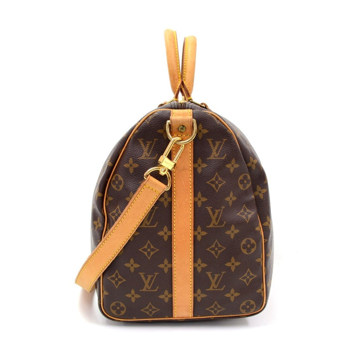 monogram canvas keepall 45 bandouliere duffle bag with strap