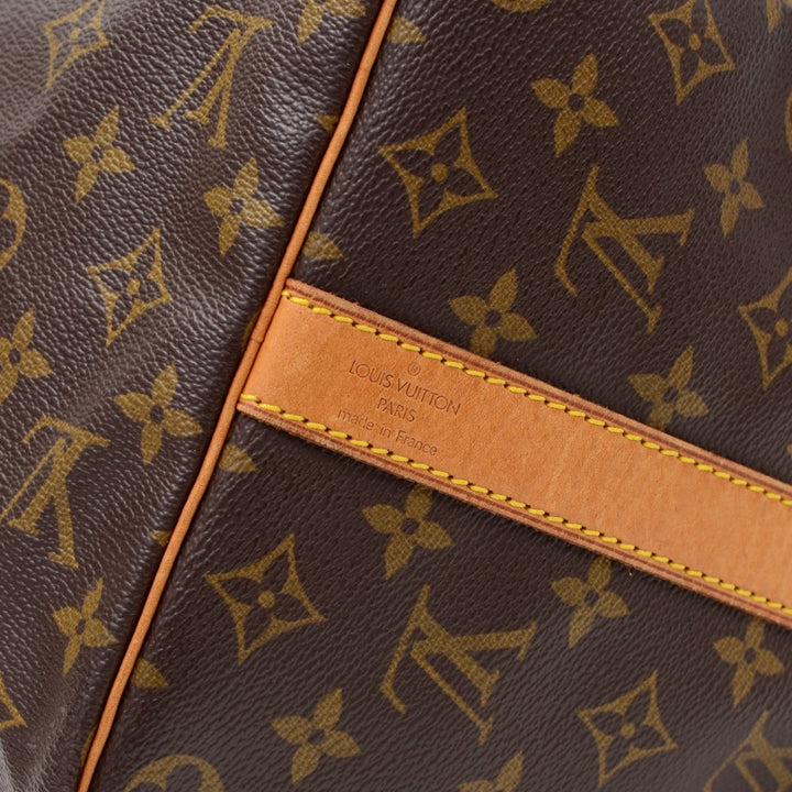 monogram canvas keepall 45 bandouliere duffle bag with strap