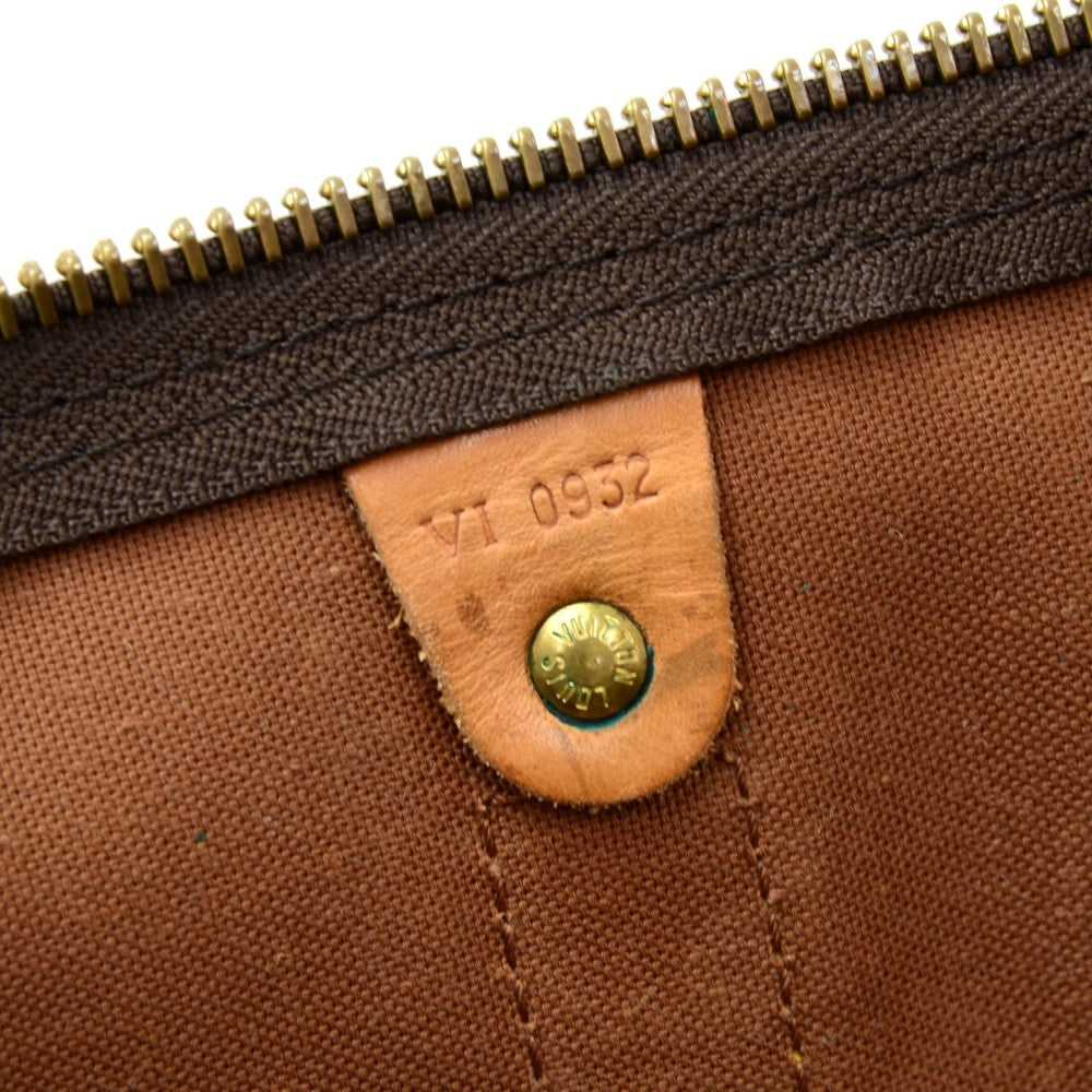 monogram canvas keepall 45 bandouliere duffle bag with strap