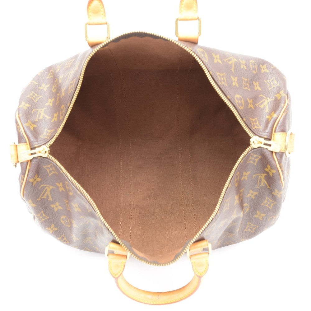 monogram canvas keepall 45 bandouliere duffle bag with strap