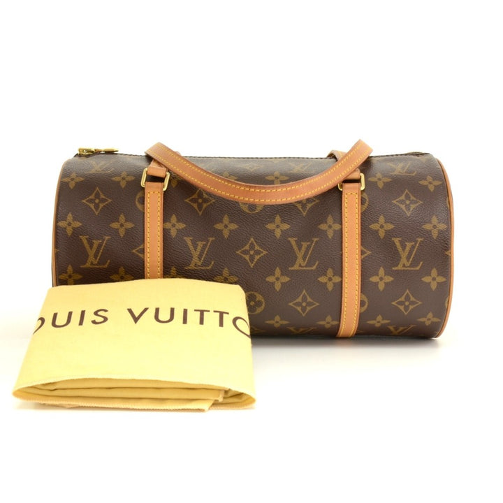 monogram canvas papillon 30 handbag
