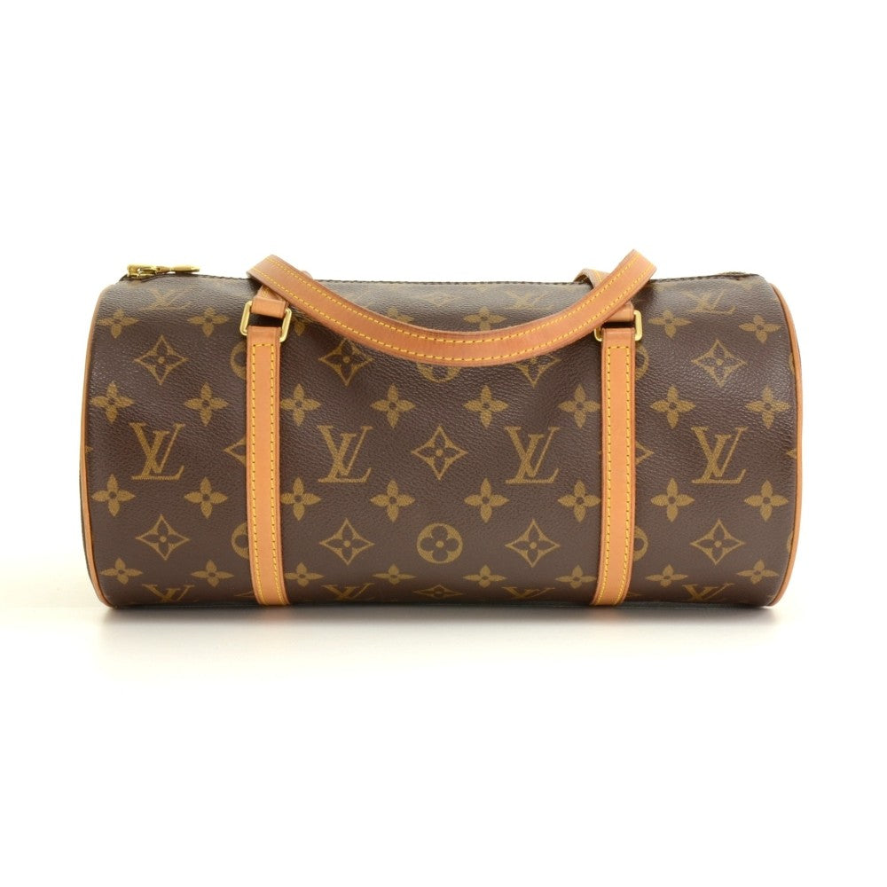 monogram canvas papillon 30 handbag