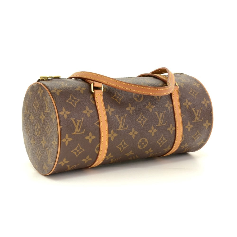 monogram canvas papillon 30 handbag