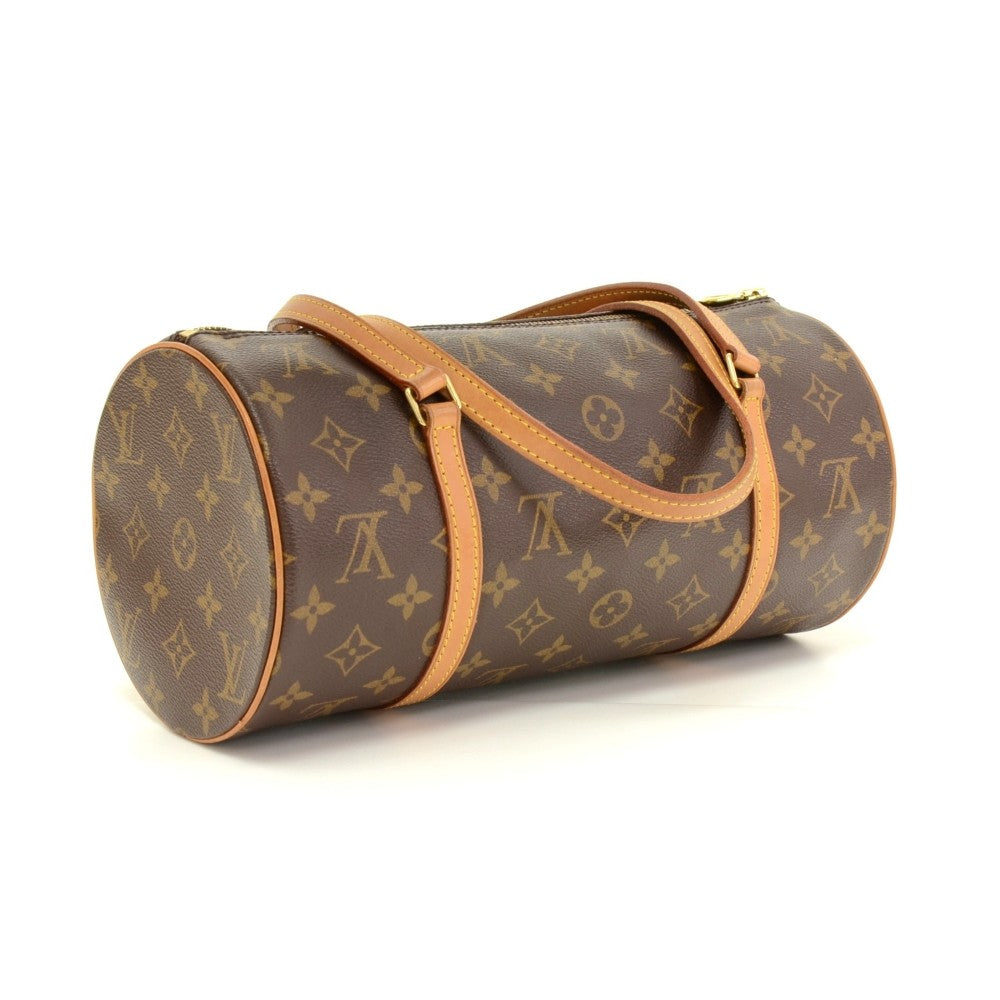 monogram canvas papillon 30 handbag