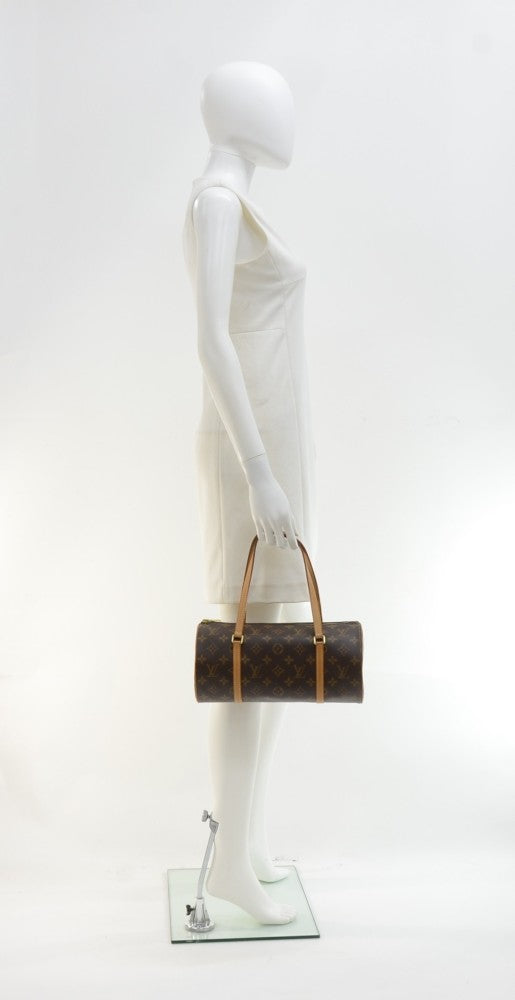 monogram canvas papillon 30 handbag