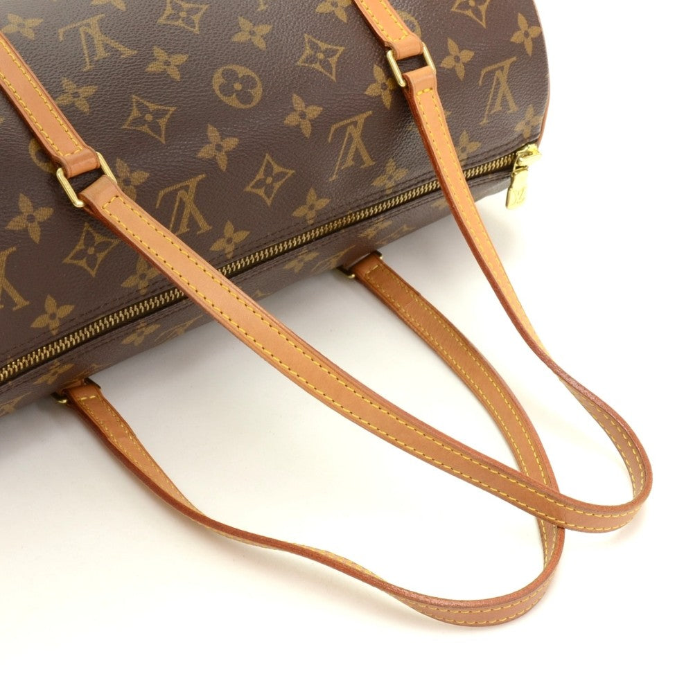 monogram canvas papillon 30 handbag