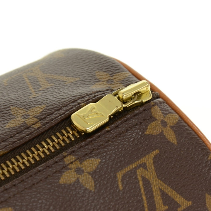 monogram canvas papillon 30 handbag