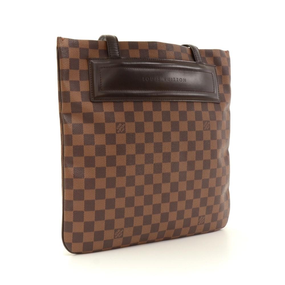 clifton damier ebène canvas tote