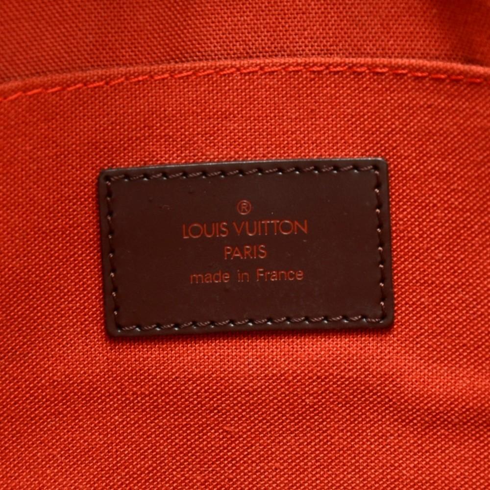 clifton damier ebène canvas tote