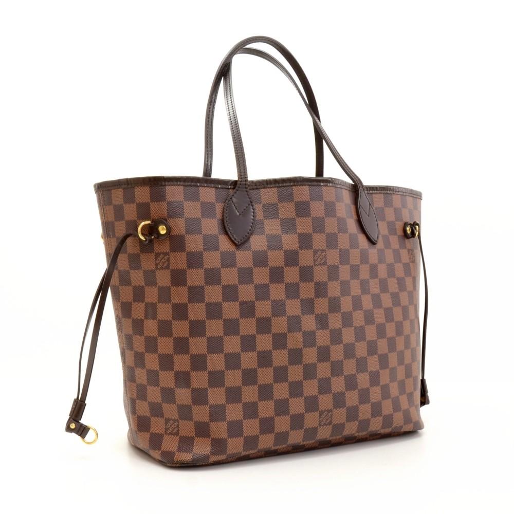 dameir ebene canvas neverfull mm shoulder bag