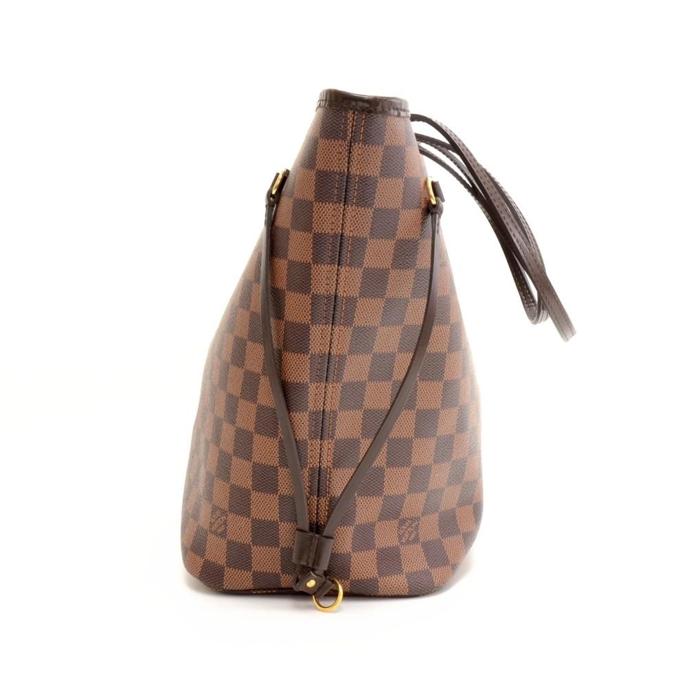 dameir ebene canvas neverfull mm shoulder bag