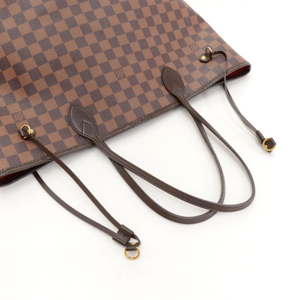 dameir ebene canvas neverfull mm shoulder bag