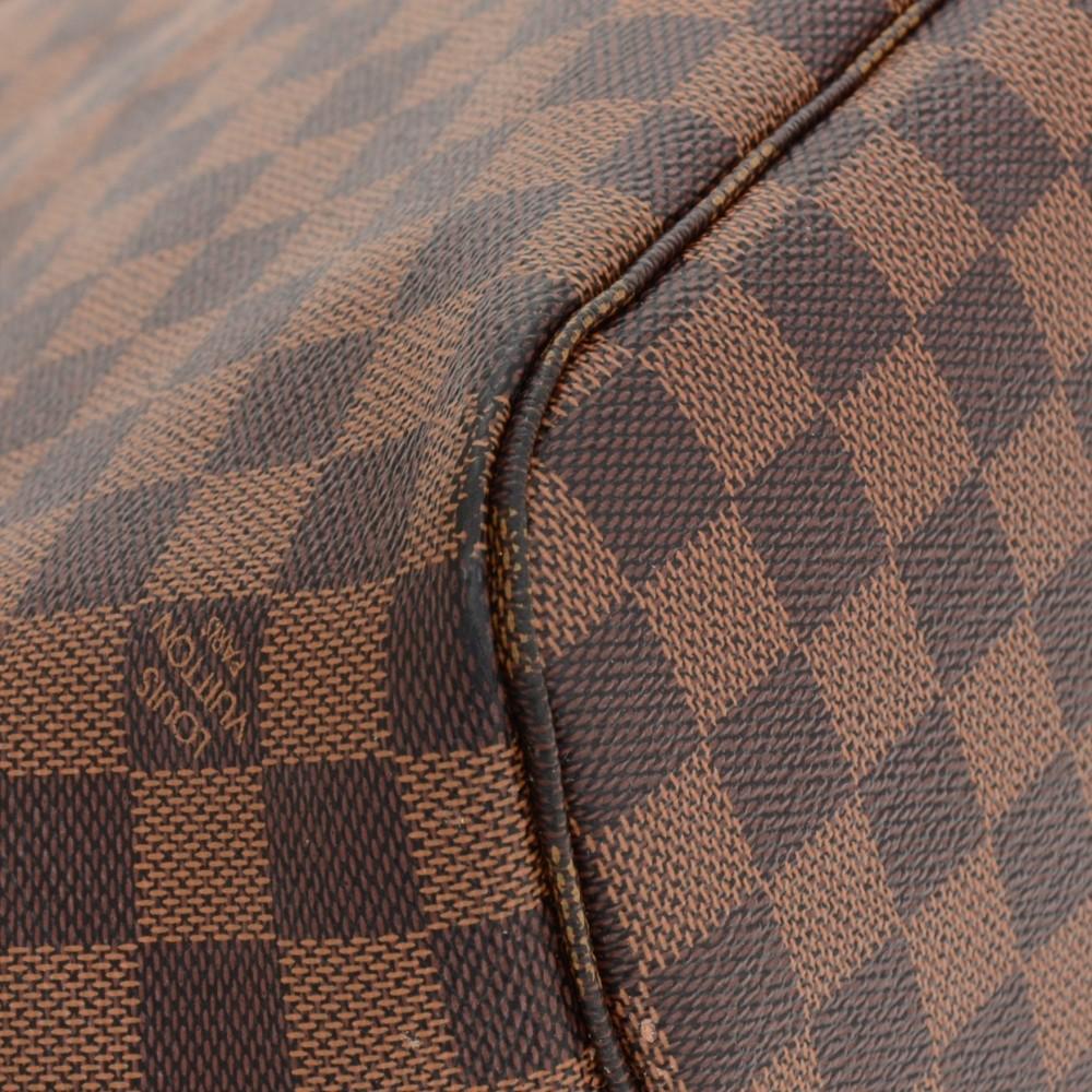 dameir ebene canvas neverfull mm shoulder bag