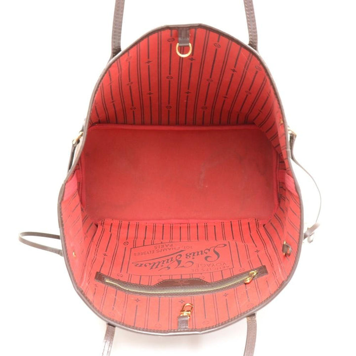 dameir ebene canvas neverfull mm shoulder bag