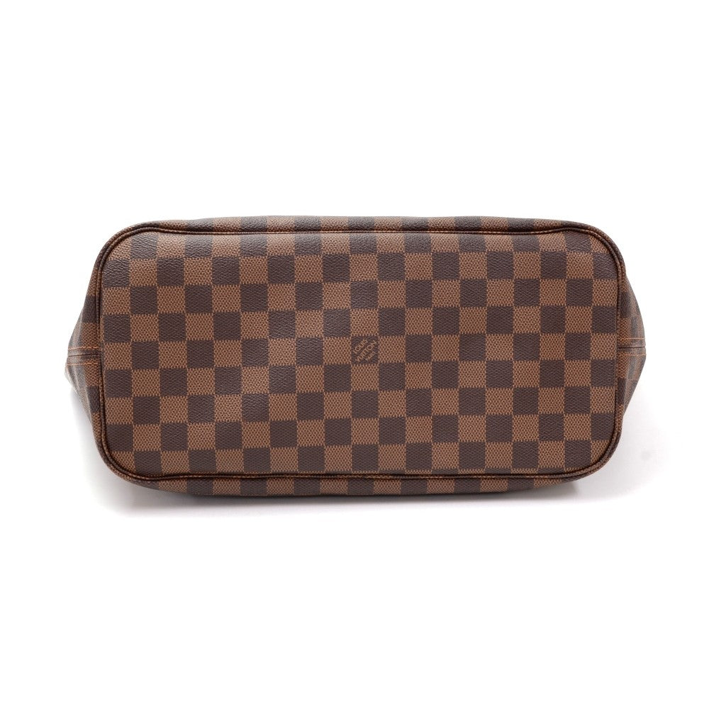 damier ebene canvas neverfull mm tote