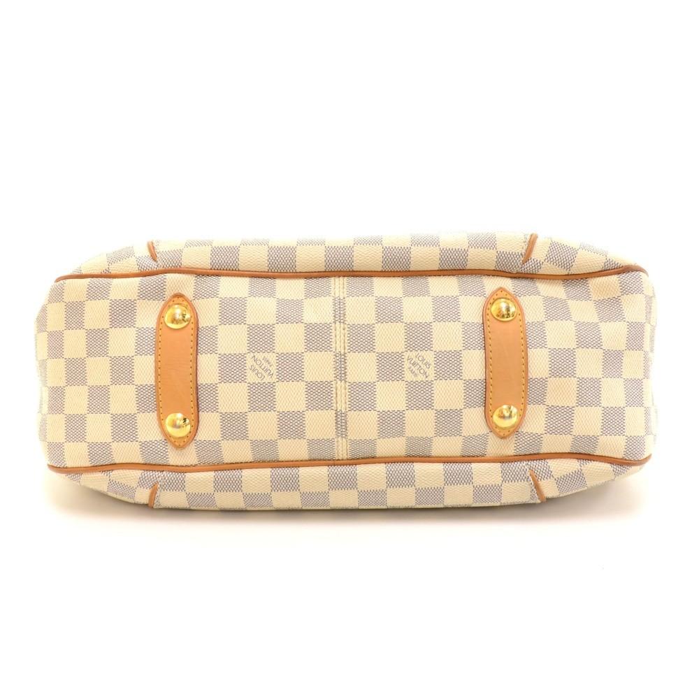 galliera pm damier azur canvas shoulder bag